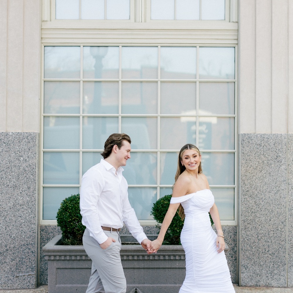 Elegant White Off-Shoulder Dress